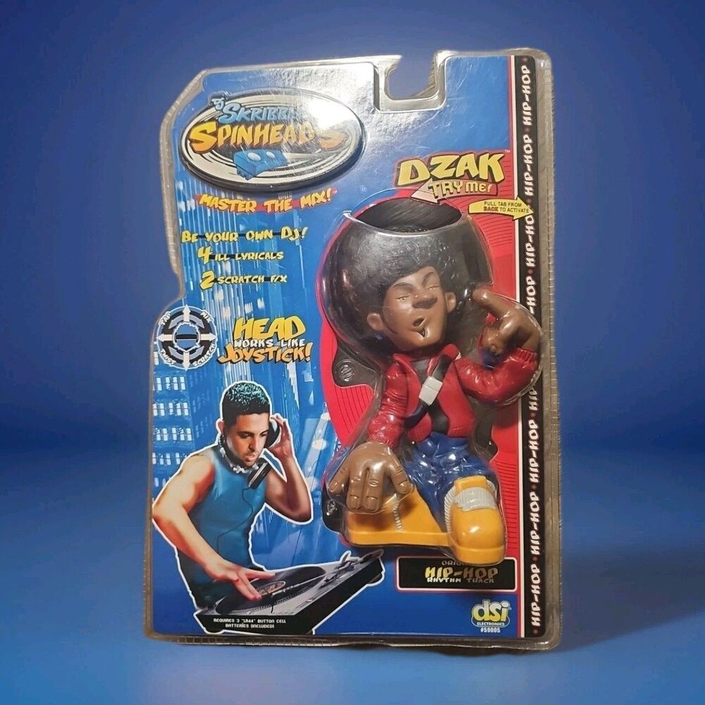 2003 DJ Skribbles SPINHEADS 🎵   By DSI Electronics Black DZAK